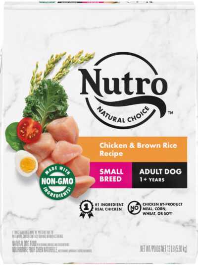 Nutro Products Natural Choice Small Breed Adult Dry Dog Food Chicken & Brown Rice 13lb