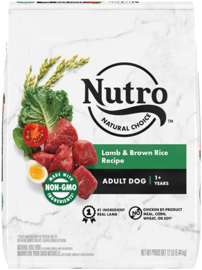 Nutro Products Natural Choice Adult Dry Dog Food Lamb & Brown Rice 12lb