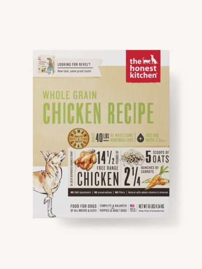 The Honest Kitchen Revel Whole Grain Chicken Dehydrated Dog Food 10 Lbs