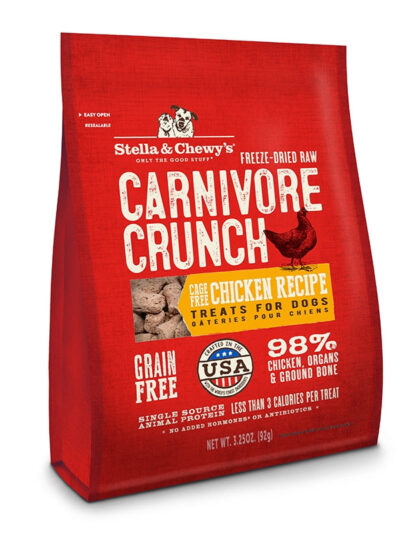 Stella and Chewys Carnivore Crunch - Chicken (3.25 oz.)