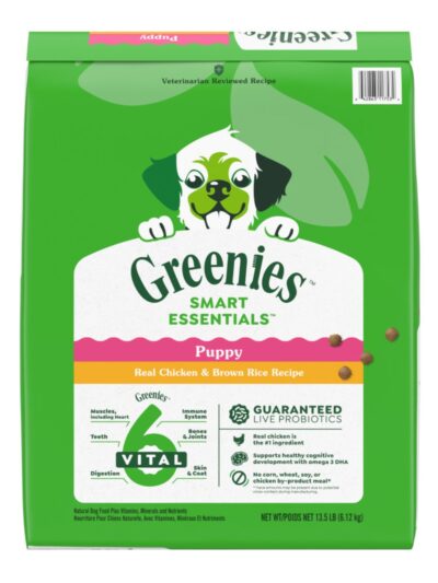 Greenies Smart Essentials Puppy High Protein Dry Dog Food Chicken, 1ea/13.5 lb