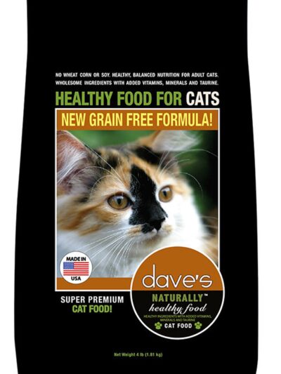Daves Pet Food Naturally Healthy Adult Dry Cat Food 4 Lbs.