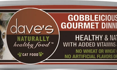 Dave's Naturally Healthy Cat Food, Turkey Formula 13.2oz. (Case of 12)