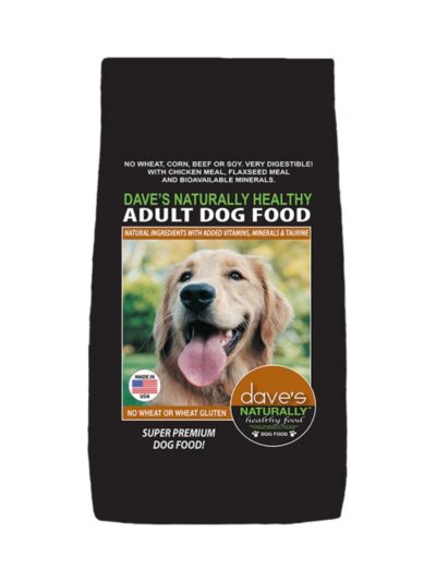 Daves Cats Naturally Healthy Adult Dog Food 4 Lbs