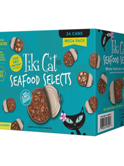 Tiki Pet Cat Fish Favorites Pate 2.8oz. (Case of 24)