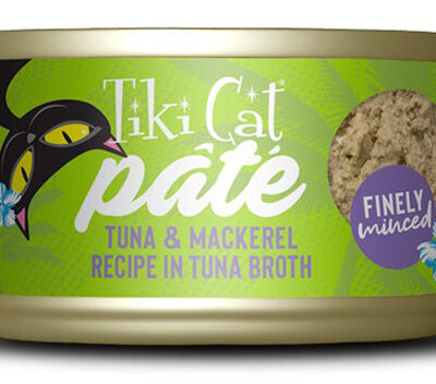 Tiki Pet Cat Luau Pate Ahi Tuna and Mackerel 5.5oz. (Case of 8)