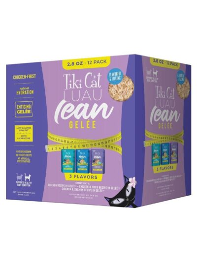 Tiki Pet Cat Luau Lean 2.8Oz Variety Pack