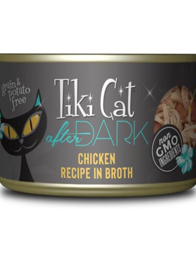 Tiki Pets Cat After Dark Chicken 5.5oz. (Case of 8)