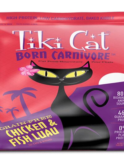 Tiki Pets Cat Carnivore Luau Chicken Fish 11.1 Lbs
