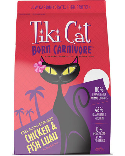 Tiki Pet Cat Carnivore Grain Free Chicken & Herring 11.1Lb