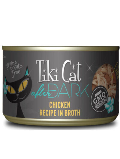 Tiki Pet Cat After Dark Pate Chicken 5.5oz. (Case of 8)