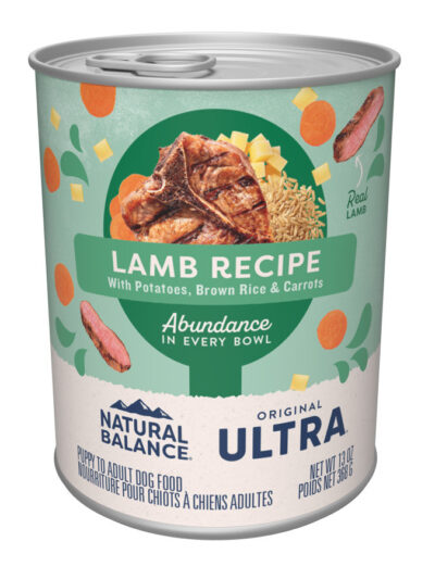 Natural Balance Pet Foods Original Ultra Abundance Canned Dog Food Lamb 13oz