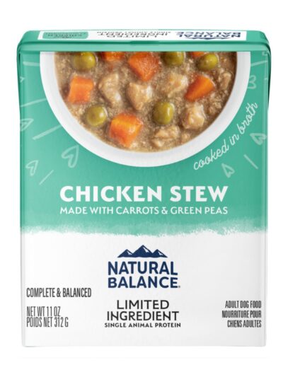 Natural Balance Pet Foods Limited Ingredient Stew Wet Dog Food Chicken 11oz