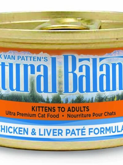 Natural Balance Pet Foods Original Ultra Canned Cat Food Chicken & Liver 5.5oz