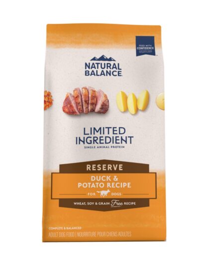 Natural Balance Pet Foods Limited Ingredient Reserve Grain Free Duck & Potato 12lb