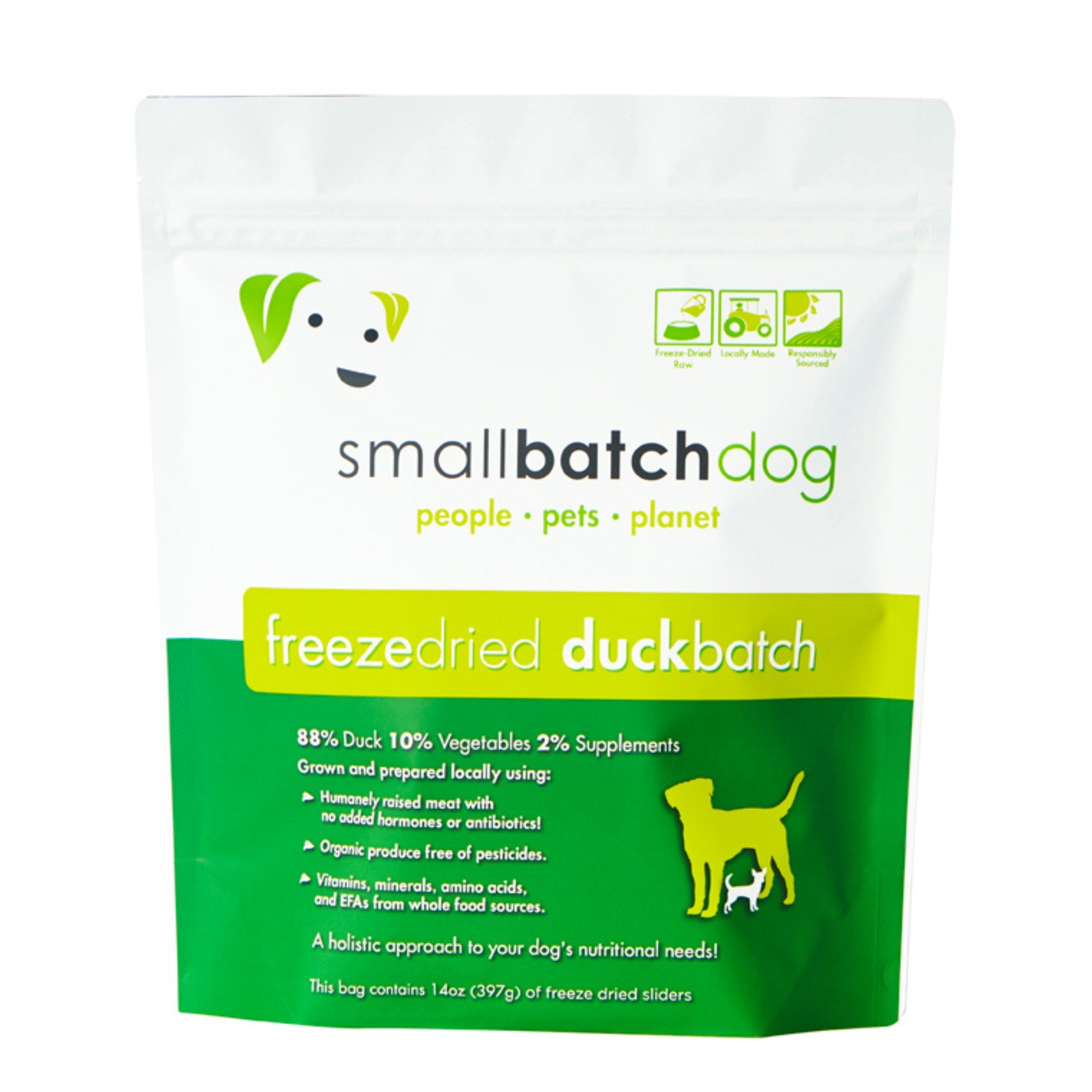 Small Batch Freeze Dried Duck Sliders - 14oz.