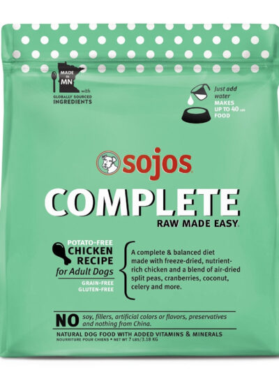 Sojos Complete Grain-Free Adult Pork Recipe Freeze-Dried Raw Dog Food, 1.75 Lbs