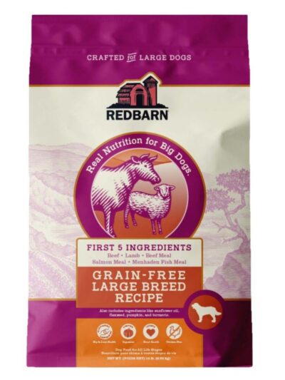 Redbarn Pet Products Grain-Free Large Breed Dry Dog Food Beef & Lamb, 1ea/15 lb