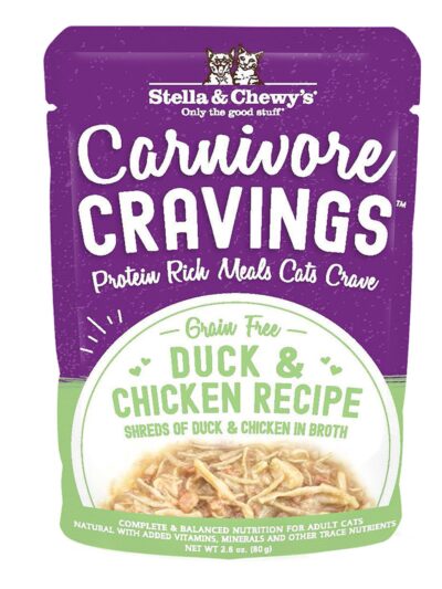 Stella and Chewys Carnivore Cravings Duck and Chicken Recipe 2.8oz. (Case of 24)