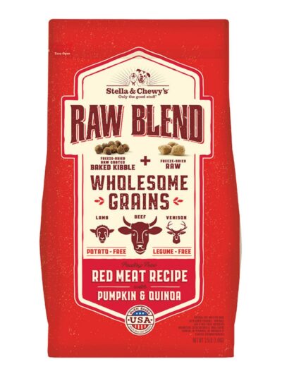 Stella & Chewy's Dog Raw Blend Wholesome Red Meat 22Lb