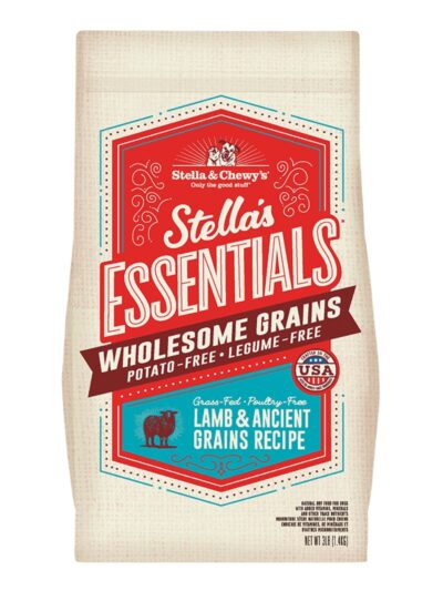 Stella & Chewy's Dog Essentials Lamb & Ancient Grains 3Lb