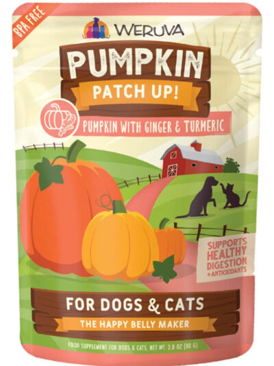 Weruva Dog Cat Pumpkin Ginger 2.8oz. Pouch (Case of 12)