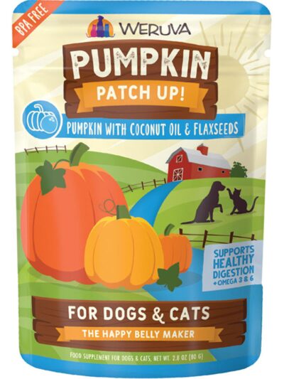 Weruva Dog Cat Pumpkin Coconut Oil 2.8oz. Pouch (Case of 12)