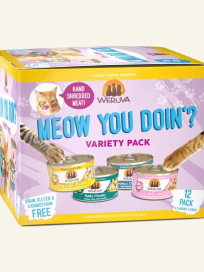 Weruva Cat Meow You Doin Variety Pack 3oz. (Case of 12)