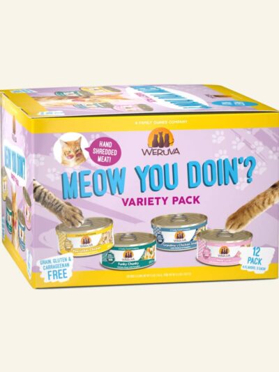 Weruva Cat Meow You Doin Variety Pack 5.5oz. (Case of 12)