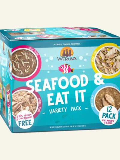 Weruva Cat Seafood and Eat It! Variety Pack 3oz. (Case of 12)