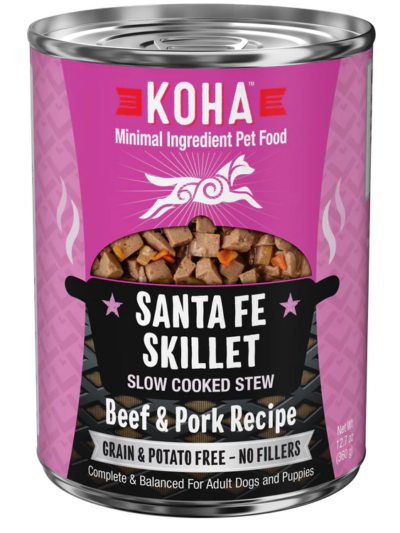 Koha Dog Grain Free Santa Fe Stew 12.7oz. (Case of 12)