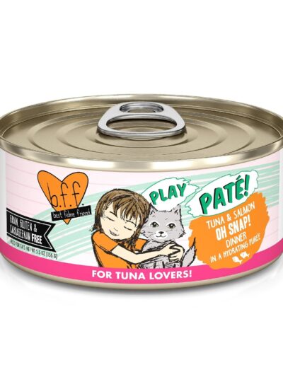 BFF Cat Play Tuna and Salmon Oh Snap Dinner 5.5 oz. (Case of 8)