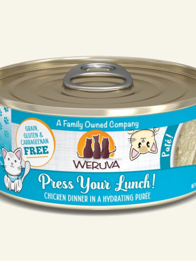 Weruva Cat Pate Press Your Lunch! Chicken Dinner 5.5oz. (Case of 8)