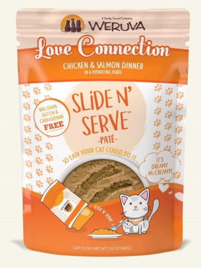 Weruva Cat Pates Love Connection Chicken and Salmon Dinner 2.8oz. (Case of 12)