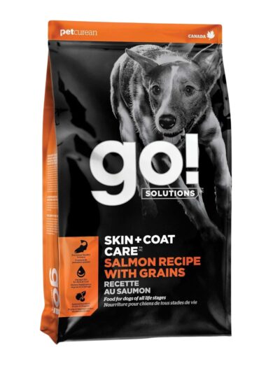 Go! Dog Skin & Coat Care Salmon With Grain 12Lb
