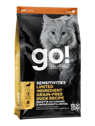 Go! Cat Sensitivities Limited Ingredient Grain Free Duck 3Lb