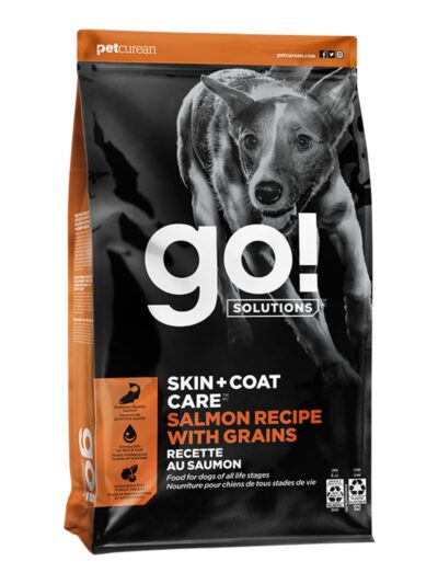 Go! Dog Skin & Coat Care Salmon With Grain 22Lb