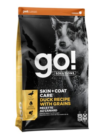 Go! Dog Skin & Coat Care Duck With Grain 22Lb