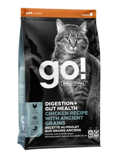 Go! Cat Digestion & Gut Health Chicken Ancient Grain 3Lb
