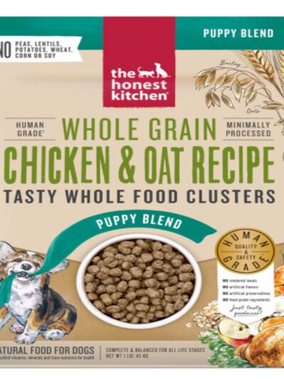 The Honest Kitchen Dog Cluster Puppy Whole Grain Chicken 1Lb