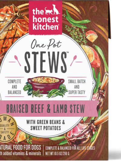 The Honest Kitchen Dog One Pot Stew Beef And Lamb 10.5oz. (Case of 6)