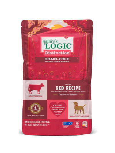 Natures Logic Dog Distinction Grain Free Red 24Lb
