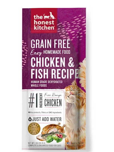 Honest Kitchen Cat Grain Free Dehydrated Chicken Whitefish 1oz. (Case of 10)