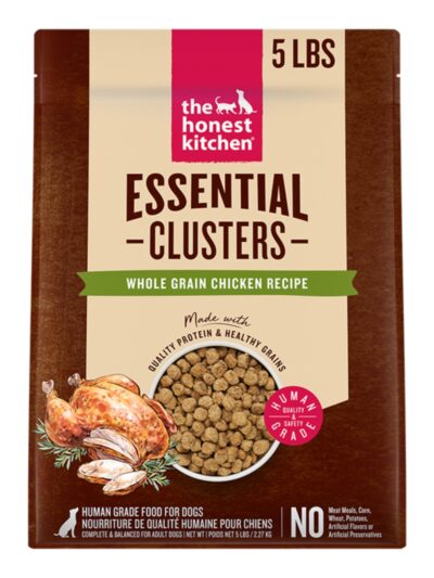 The Honest Kitchen Dog Essential Clusters Chicken & Oat 5lbs.