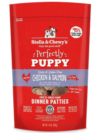 Stella And Chewys Dog Freeze Dried Puppy Chicken Salmon 5.5 oz.
