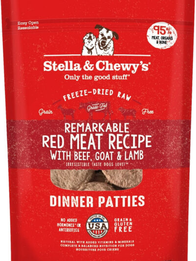 Stella and Chewys Dog Freeze Dried Dinner Red Meat 14 oz.