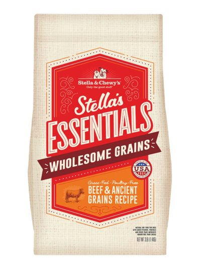 Stella & Chewy's Dog Essential Beef & Ancestrial Grains 3Lb