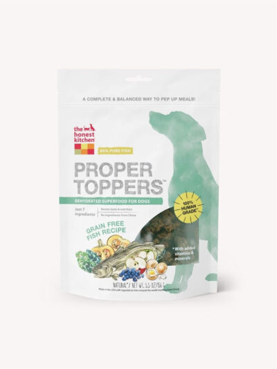 The Honest Kitchen Dog Proper Topper Grain Free Fish 5.5 oz.