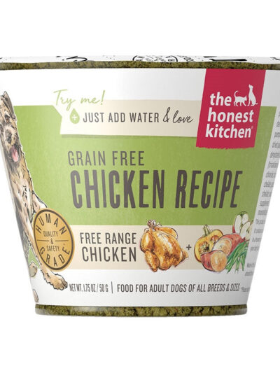 The Honest Kitchen Dog Grain Free Chicken 1.75 oz. Cup (Case Of 12)