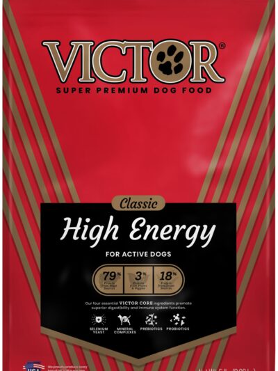 Victor Super Premium Dog Food Classic High Energy Dry Dog Food Beef 5lb
